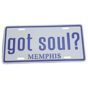 Memphis Got Soul Refrigerator Magnet Souvenir Travel Tourist Gift License Plate